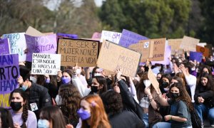 Manifestación por el Día de la Mujer. Imagen de Archivo.