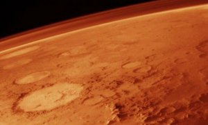 21/09/2022. Imagen recreada del planeta Marte, a 4 de mayo de 2017.