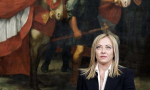 La primera ministra italiana, Giorgia Meloni, en un acto en Roma, a 2 de noviembre de 2022.