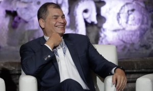 Imagen de archivo del expresidente ecuatoriano Rafael Correa