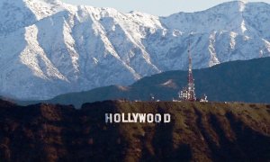 La mítica colina de Hollywood que da la bienvenida a la ciudad de Los Ángeles.