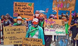 El colectivo feminista y antipenitenciario Mujeres de Frente, nacido en 2004 en la cárcel Inca de Quito (Ecuador).