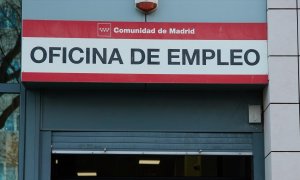 Una oficina del Servicio Público de Empleo Estatal (SEPE) en la calle de Méndez Álvaro, a 3 de enero de 2023, en Madrid