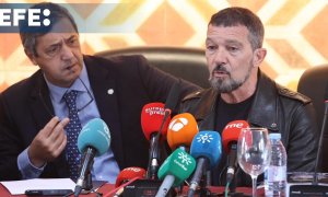 Antonio Banderas cree que es "contagiosa" la labor social que hace su cofradía de Málaga