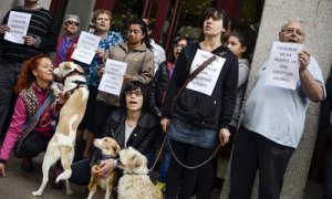 Concentración en Ourense por la ejecución de Excalibur / EFE