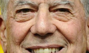 Mario Vargas Llosa, flamante premio Nobel de Literatura. AFP