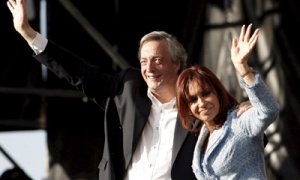 Néstor Kirchner era para muchos argentinos el poder a la sombra de su esposa y actual mandataria argentina, Cristina Fernández.C. de Luca / efe