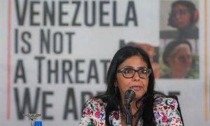 La ministra de Relaciones Exteriores de Venezuela, Delcy Rodríguez. - EFE