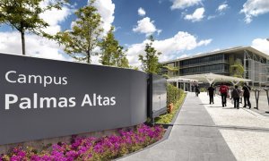 El Campus Palmas Altas, la sede corportativa de Abengoa en Sevilla. E.P.