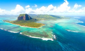 Vista general de isla Mauricio, situada en el océano Índico. EFE