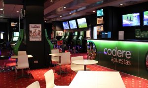 La sala de juego Canoe, de Codere en Madrid.