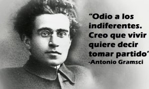 Antonio Gramsci, fundador del Partido Comunista italiano