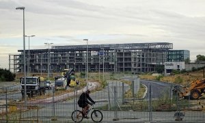 El Centro Acuático construido para las olimpiadas de Madrid / EFE