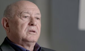 El comisario Marcelino Martín-Blas, durante la entrevista que concedió a Público para el documental de Mediapro 'Las cloacas de Interior'.