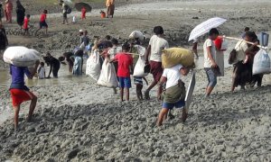 Más de 146.000 personas han llegado a Bangladesh en los últimos días escapando de la violencia el estado de Rakhine, en Myanmar. MSF