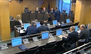 Vista general de la comisión de Seguridad Nacional del Congreso de los Diputados, celebrada este miércoles.