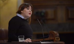 La diputada de En Marea Ángela Rodríguez, Pam