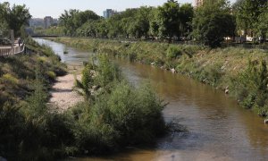 Parte del tramo del río Manzanares que ha sido regenerado. AYUNTAMIENTO DE MADRID