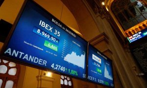 Los bancos lideran las ganancias en el Ibex. (Emilio Naranjo | EFE)