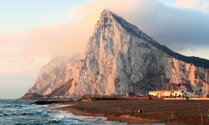 Foto de archivo. El Peñón de Gibraltar. EFE