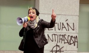Melissa Domínguez, líder del neonazi Hogar Social Madrid | EFE