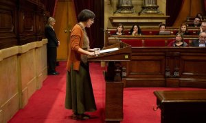 La diputada de ERC en el Parlament Jenn Díaz. / EUROPA PRESS