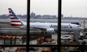 El Boeing 737 Max 8 de American Airlines./EFE