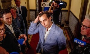 El líder de Foro para la Democracia (FvD), el ultraderechista y eurófobo Thierry Baudet