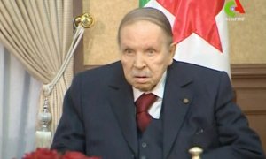 Abdelaziz Bouteflika, en una imagen de televisión del 11 de marzo. - REUTERS