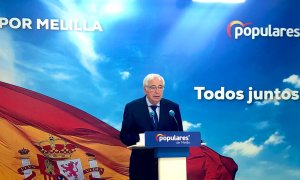 El presidente de Melilla y candidato a senador por el PP, Juan José Imbroda.- PP de Melilla