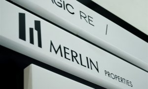 Logo de Merlin Properties. E.P.