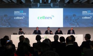Imagen de la junta de accionistas de Cellnex.