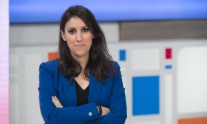 La periodista Ana Bernal-Triviño en el programa 'La Mañana de La 1', de TVE. Javier Herráez/TVE