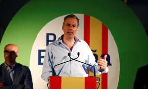 El candidato a la Alcaldía de la capital, Javier Ortega Smith. EFE