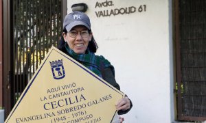 Teresa Sobredo, hermana de Cecilia. / MADRID.ES