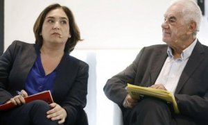 Ada Colau i Ernest Maragall en un dels debats electorals.