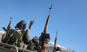 Milicianos kurdos. KARLOS ZURUTUZA