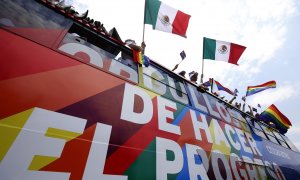 1/06/2019 - Manifestación del Orgullo en Guadalajara, México. / AFP - ULISES RUIZ