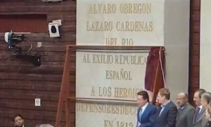 Homenaje al exilio republicano expañol en México./ CÁMARA DE DIPUTADOS MÉXICO