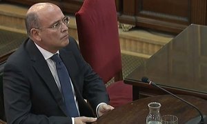 El coordinador del dispositivo designado para impedir el 1-O, el coronel Diego Pérez de los Cobos. Europa Press