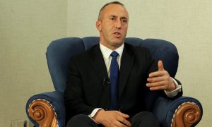 Ramush Haradinaj, primer ministro de Kosovo, en una imagen de archivo. REUTERS/Hazir Reka/File Photo