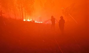 Incendio en Portugal. EUROPA PRESS
