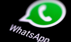 La aplicación de mensajería WhatsApp. Reuters