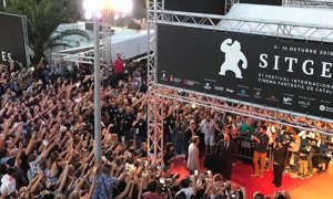 Imatge d'arxiu de la catifa vermella del Festival Internacional de Cinema Fantàstic de Catalunya a Sitges. Festival de Sitges