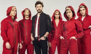 Imagen promocional de la serie 'La Casa de Papel'.