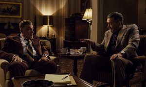 Al Pacino y De Niro en 'El irlandés'.