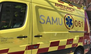 Una ambulancia del SAMU 061. - EUROPA PRESS - Archivo