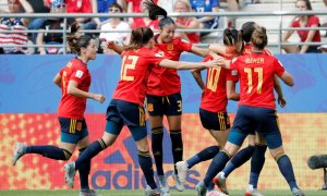 La selección femenina de España./ EFE (archivo)