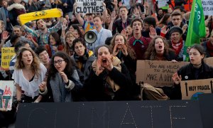 Manifestación de Fridays For Future durante la Cumbre del Clima de Madrid (COP25). REUTERS/Susana Vera