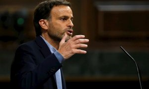 Jaume Asens durante su intervención en el Congreso de los Diputados. EFE